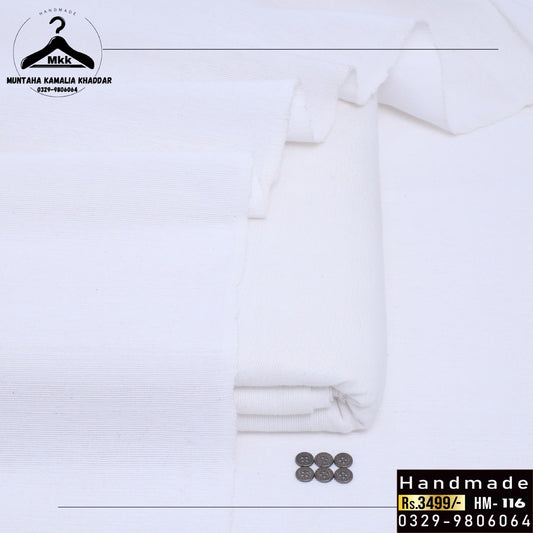 WHITE PREMIUM KAMALIA KHADDI KHADDAR EDITION