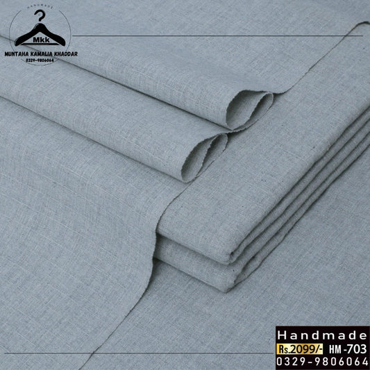 LIGHT DARK CHECK KAMALIA KHADDAR WITH MODERN LOOK