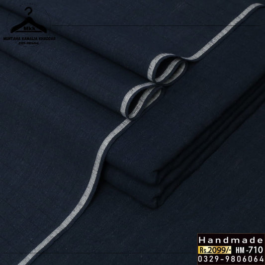 BLACK – CLASSIC CHECK KAMALIA KHADDAR WITH TIMELESS DESIGN