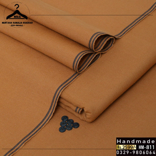 LIGHT BROWN SINGAL GOLI COTTON FABRIC – SOFT & PREMIUM QUALITY